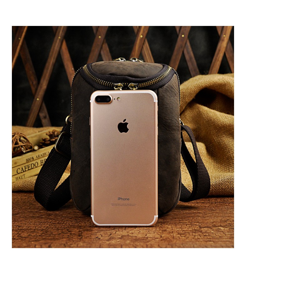 Túi Đeo Bụng Da Bò LuxuryLeather 2L-DB101 | BigBuy360 - bigbuy360.vn