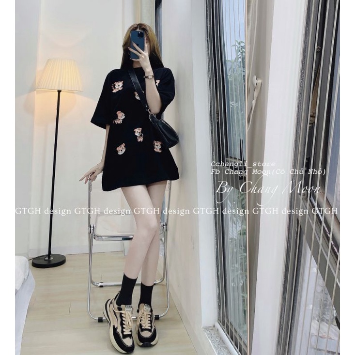 (A.N.H BIGSIZE) Áo phông/Áo thun form rộng 60-90kg hàng bán shop