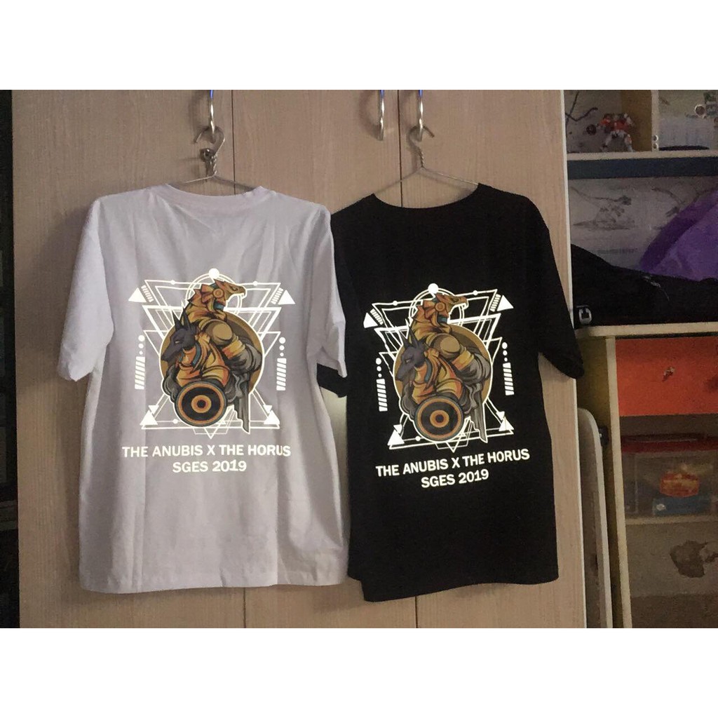 Áo thun tay lỡ anubis SGES phản quang unisex dáng form rộng | BigBuy360 - bigbuy360.vn