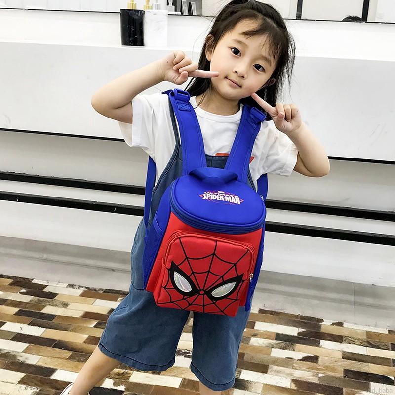 Ba lô đi học chống nước họa tiết hoạt hình đáng yêu cho bé