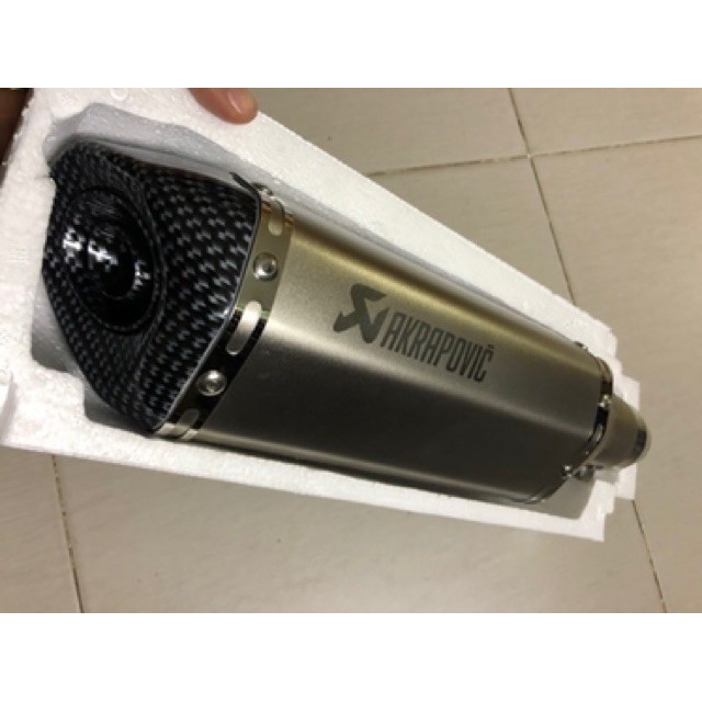 Pô Akrapovic Titan Đuôi vát