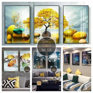 Xả tranh tráng gương 50x70cm và 60x90cm siêu to khổng lồ giá siêu rẻ