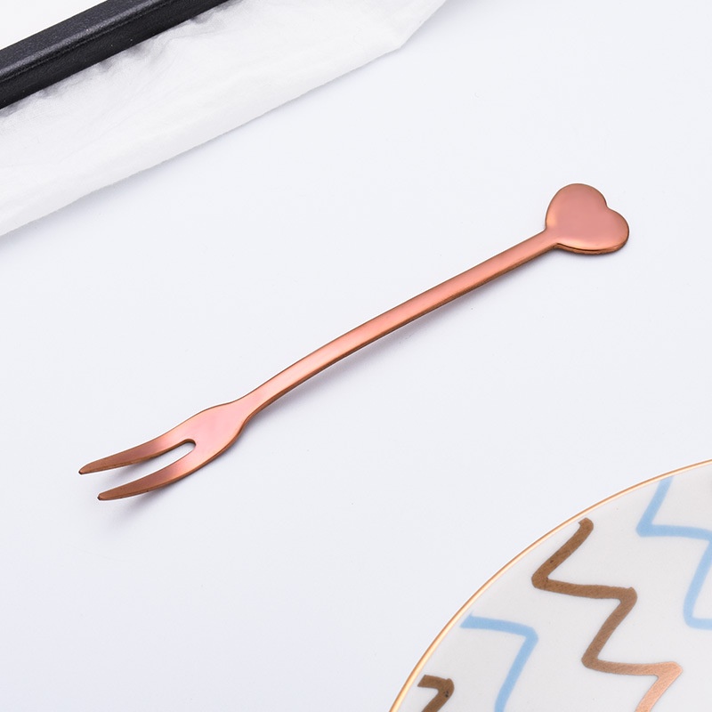 Nĩa Ăn Trái Cây Bằng Thép Không Gỉ 304 Cao Cấp