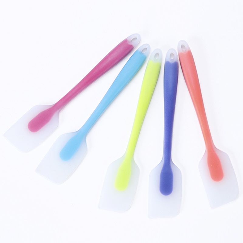 PHỚI VÉT ĐÚC 28cm silicon trong suốt - Dụng cụ làm bánh, nhà bếp - Dùng để quết bơ vào bánh, dùng để vét bột, tạo hình