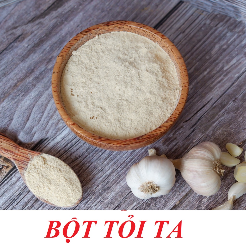 Bột tỏi bắc hộp 300g Hải Dương, tỏi bắc chọn lọc loại 1