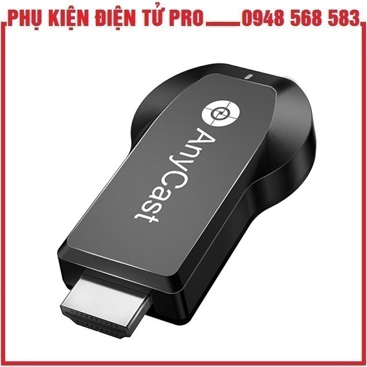 HDMI KHÔNG DÂY KẾT NỐI ĐIỆN THOẠI VỚI TIVI TỐC ĐỘ CAO 2.4G/5G TỪ MOBILE, TABLET, LAPTOP RA TIVI 4K ANYCAST M100 PLUS