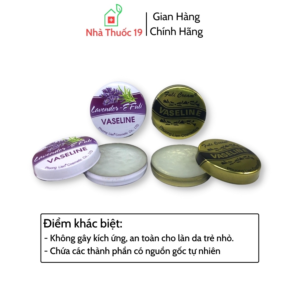 Kem bôi nẻ Vaseline, Sáp bôi nẻ Vaseline Phương Liên - Phòng ngừa nứt, nẻ, khô môi