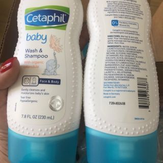 sữa tắm Cetaphil Baby  230ml
mùi hoa cúc mỹ
