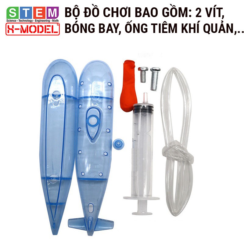 Đồ chơi thông minh, sáng tạo STEM Tau ngâm X-MODEL ST79 cho bé, Đồ chơi cho bé DIY| Giáo dục STEM, STEAM