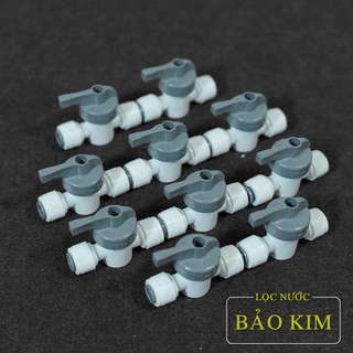 Bộ 10 van khóa nối 2 đầu dây 6mm - nối nhanh