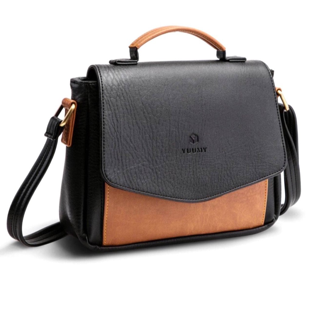 Túi Xách Da Đeo Chéo Hình Hộp Chữ Nhật