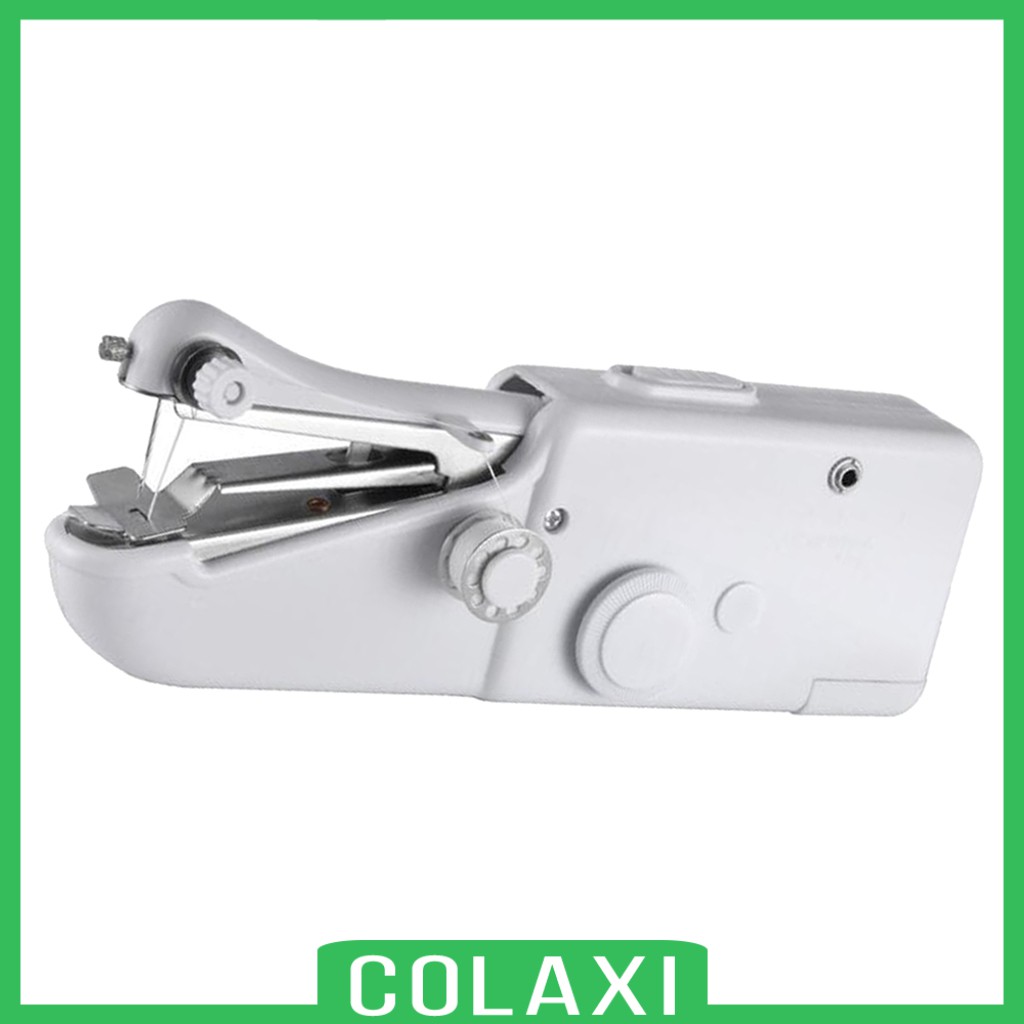 [COLAXI] Handheld Sewing Machine Portable Mini Electric Stitching Device Quick Handy