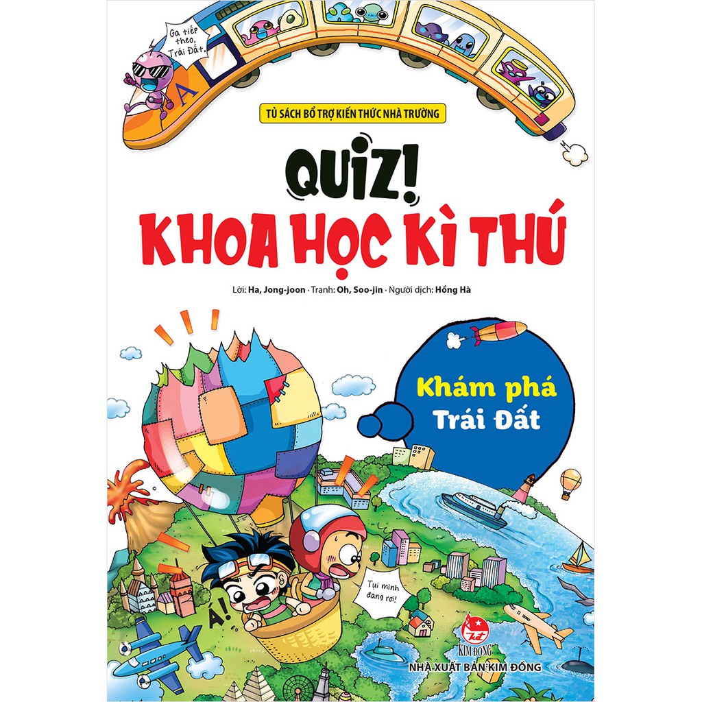 Sách - Quiz! Khoa Học Kì Thú: Khám Phá Trái Đất