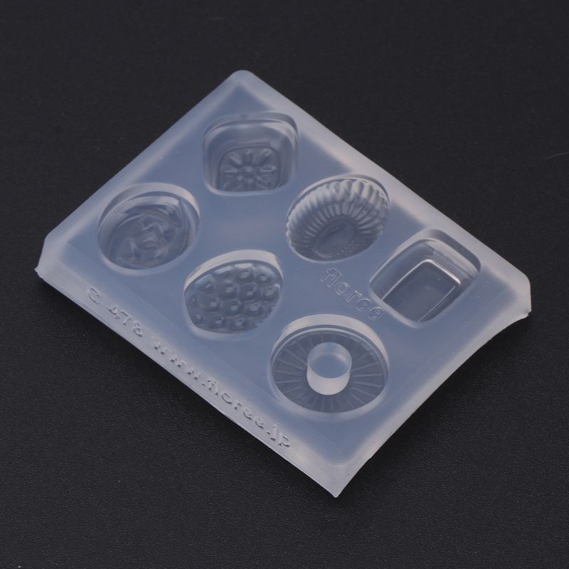 Khuôn Nhựa Làm Mặt Dây Chuyền / Bông Tai Hình Kẹo Mini Diy