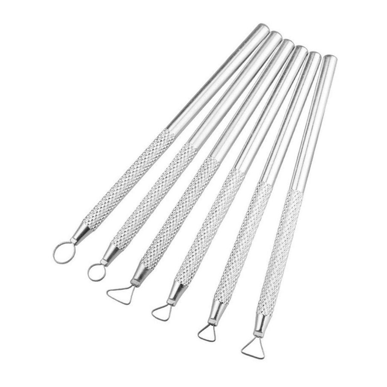 6 PCS Polymer Clay Tools Pottery Ceramics Ribbon Sculpting Tools Set Pottery