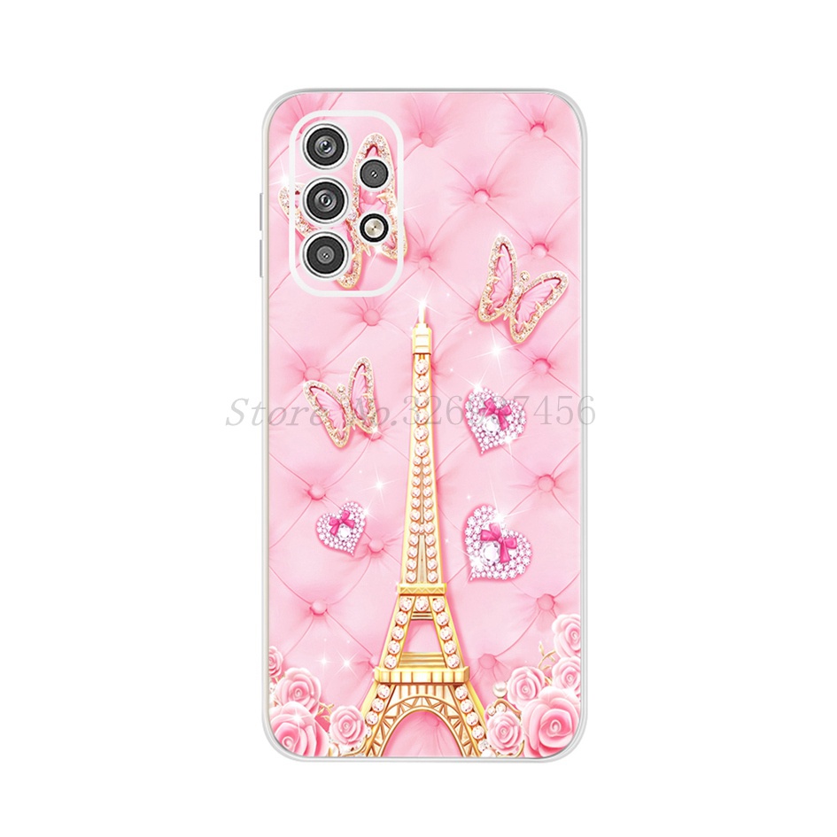 Ốp Điện Thoại Mềm Họa Tiết Hoa Thời Trang Cho Samsung Galaxy A23 2022 A23 5G SM-A235F A 23 4G 6.6"