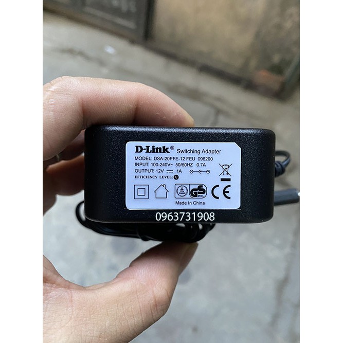 Nguồn wifi D-Link 12V 1A