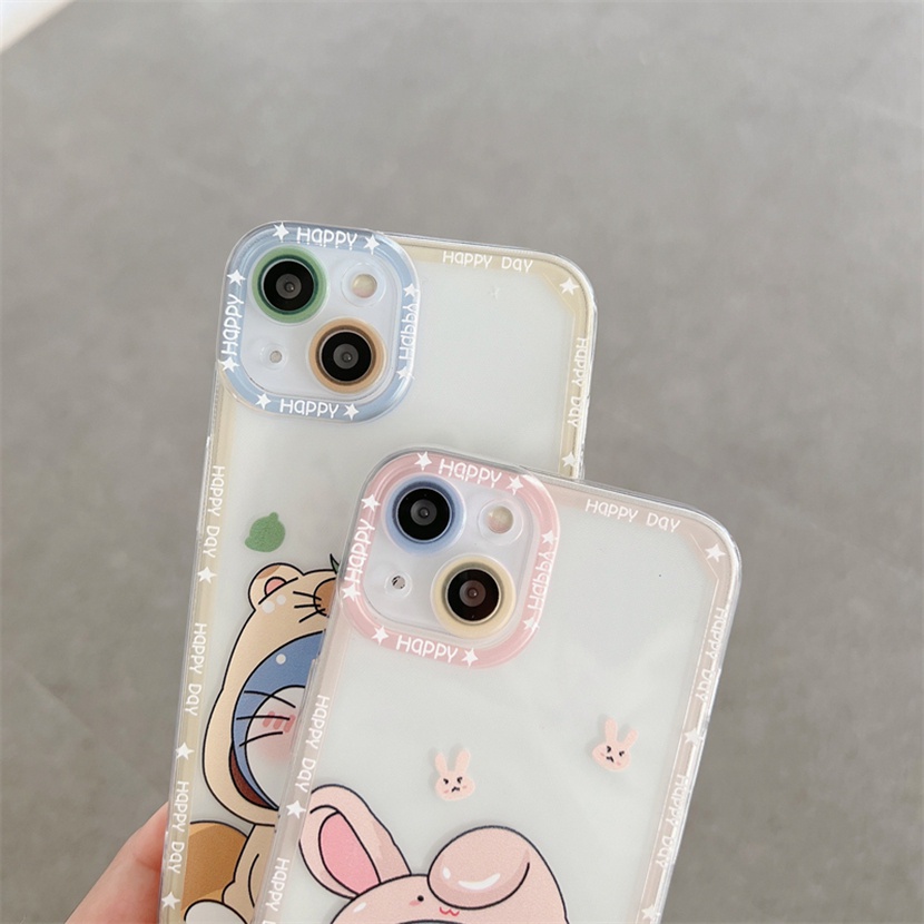 Ốp Điện Thoại Hình Doraemon Cho Samsung S22 S21 S20 Ultra Plus S21 S20 FE Note 20 Ultra M53 M33 M23 M52 M32 M12 M11 F23