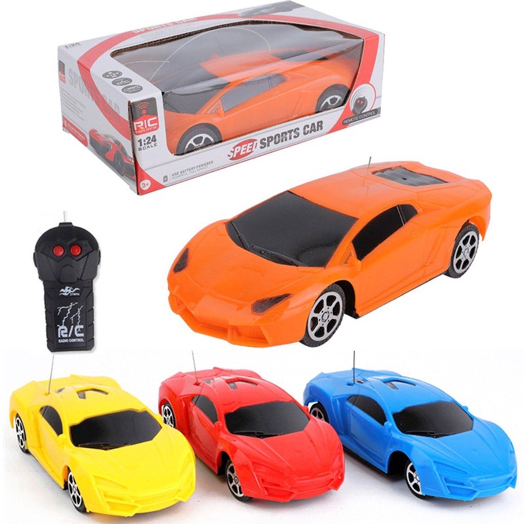 Mô Hình Xe Hơi Điều Khiển Từ Xa Mini Hai Chiều Tỉ Lệ 1: 24