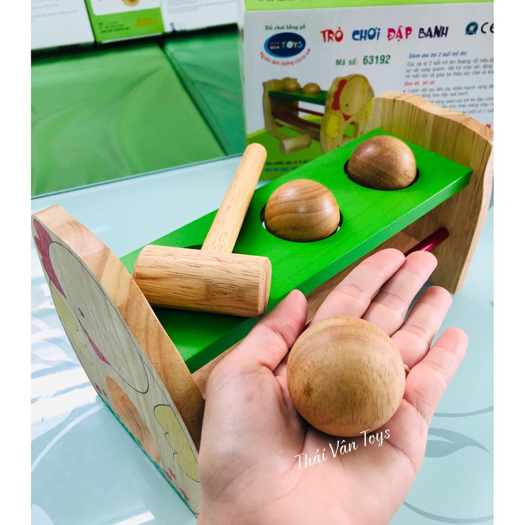 Đồ Chơi Vận Động Cho Bé: Trải Nghiệm Độc Đáo với Trò Chơi Đập Banh Gỗ Winwintoys Việt Nam