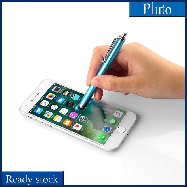 Mới Bút Cảm Ứng Màn Hình Bằng Hợp Kim Nhôm Kèm Kẹp Chuyên Dụng Cho Máy Tính Bảng