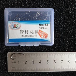 Lưỡi câu số 12 (hộp tem xanh/100 lưỡi)