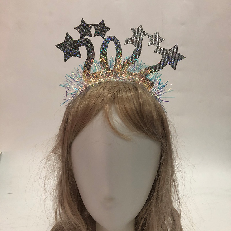 Cài Tóc Đính Kim Tuyến Lấp Lánh Mừng Năm Mới 2022