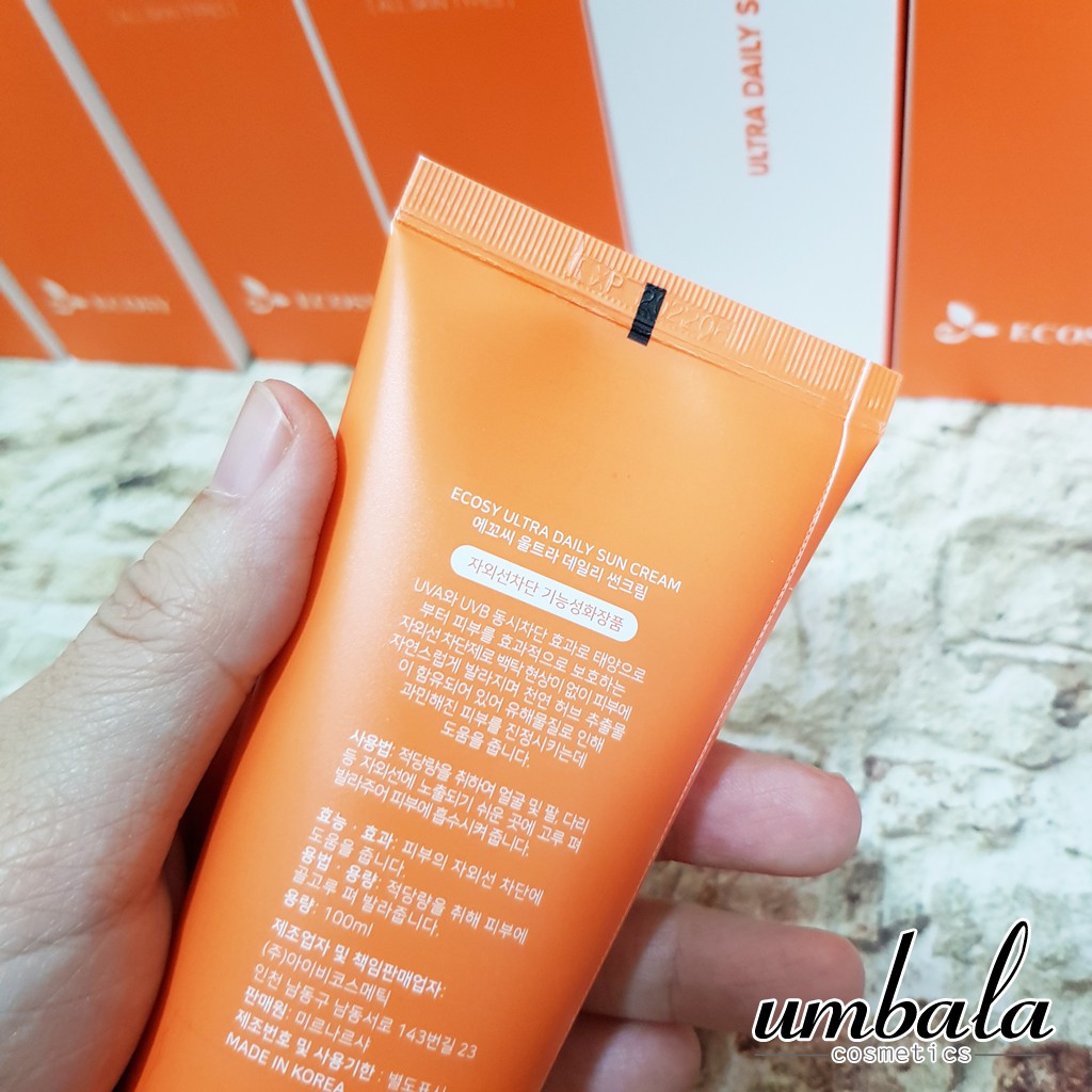 Kem chống nắng Ecosy Ultra SPF 50 (100ml)