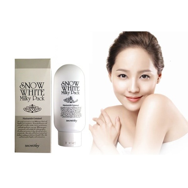 Kem Tắm Trắng Snow White Milky Pack Secret Key