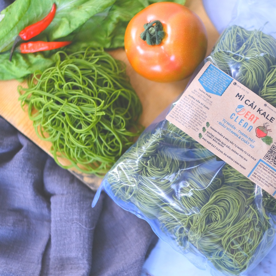 Mì kải kale  EATCLEAN  - Xanh tự nhiên,Giàu chất xơ & Vitamin, Ăn kiêng, Healthy, Eat Clean, Ăn dặm cho trẻ