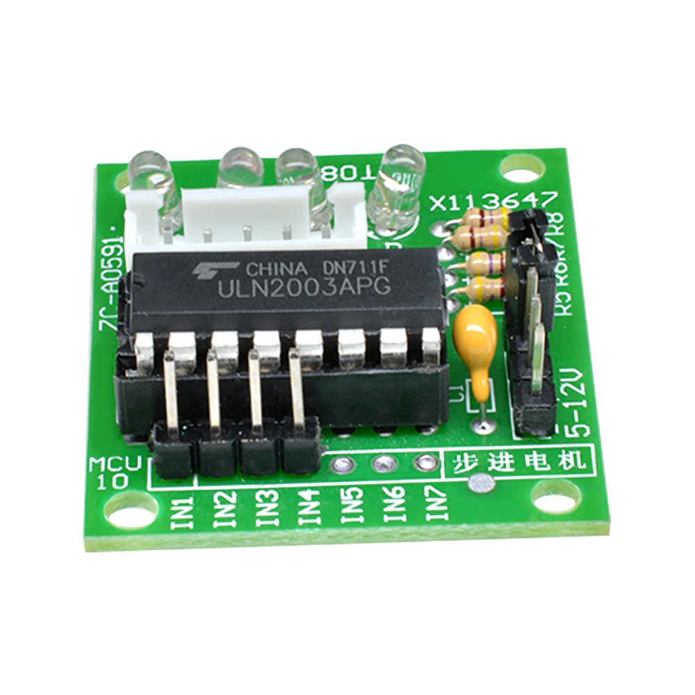 Mô Đun Điều Khiển Động Cơ Bước Uln2003An Uln2003 Cho Arduino 28byj-48 5v 12v