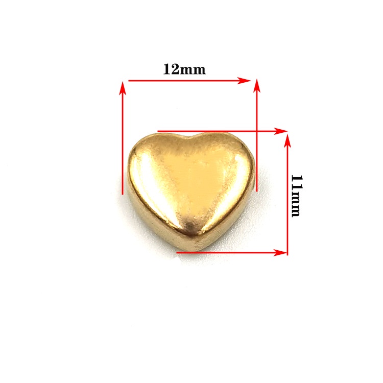 Mặt dây chuyền nữ xinh hình trái tim bằng titan không đen vĩnh viễn - MDCTT22001