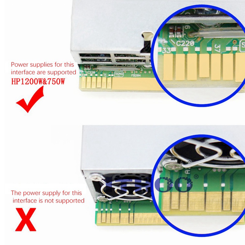 Bảng mạch nguồn kèm 12 cáp nguồn cho HP | BigBuy360 - bigbuy360.vn