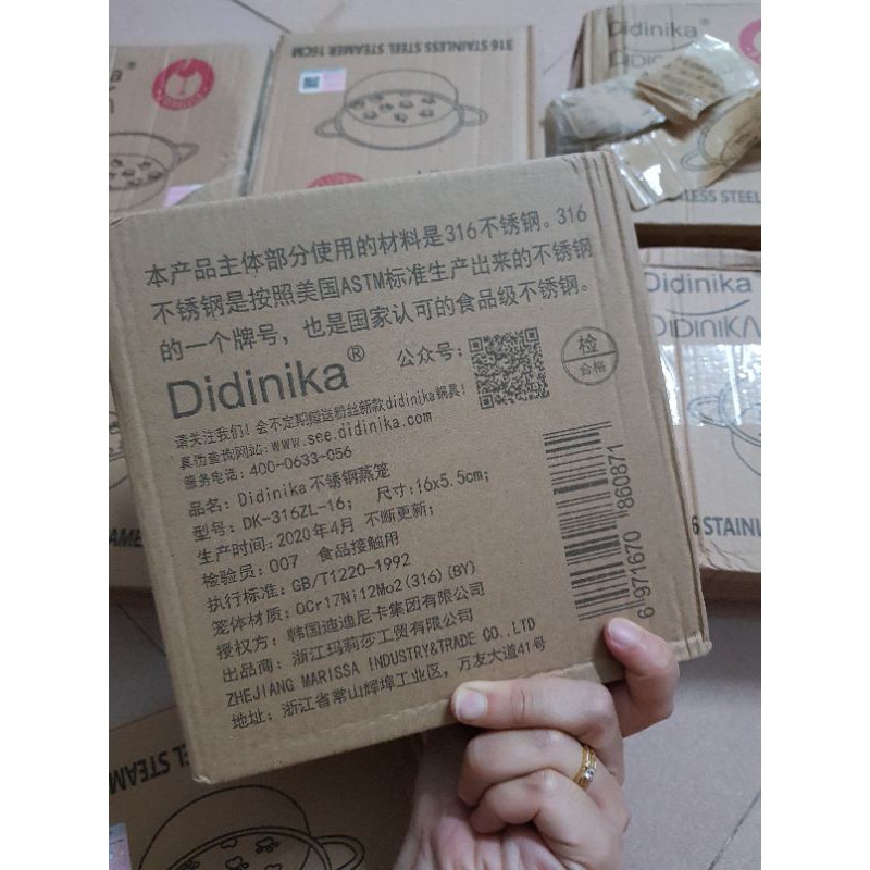 xửng hấp  Didinika 16cm/18cm
