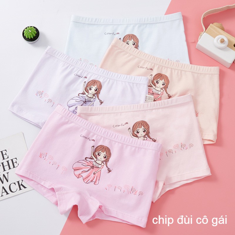 (8-18kg) Quần chip bé gái - Quần lót bé gái xinh xắn QATE265