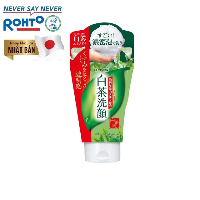 Sữa rửa mặt trà trắng Shirochasou White Tea Face Wash 120g | BigBuy360 - bigbuy360.vn