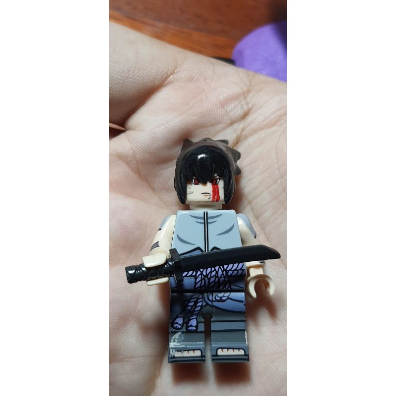 Lego Custom Sasuke ----Mangekyou Sharingan