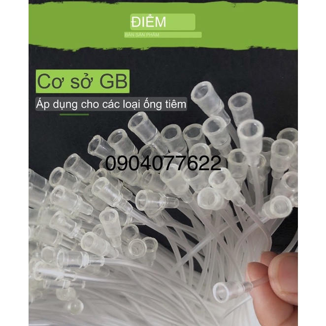 Dây kết nối kim tiêm với xi lanh -dây truyền kết nối loại 20cm -50cm -100cm