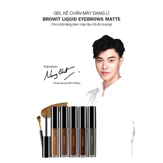 Gel Kẻ mày NongChat Browit Liquid Eyebrows Matte