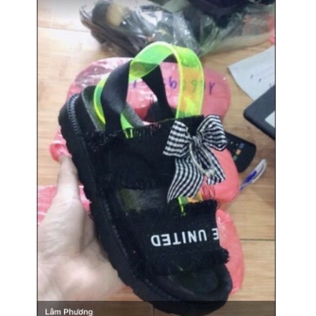 Sandal nữ dép quai hậu học sinh quai ngang