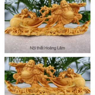 Tượng Di Lặc kéo bao tiền