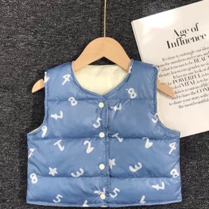 Áo phao gile cho bé