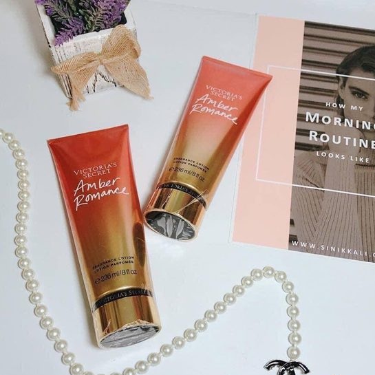 AMBER ROMANCE Lotion - Sữa Dưỡng Thể Toàn Thân Hương Nước Hoa 236ml
