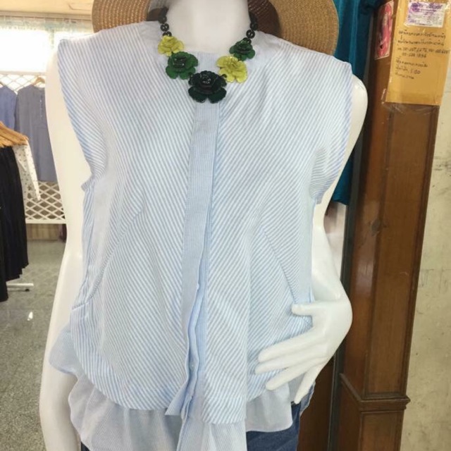 Áo mulet bèo sọc Thái Lan ( hình thật)