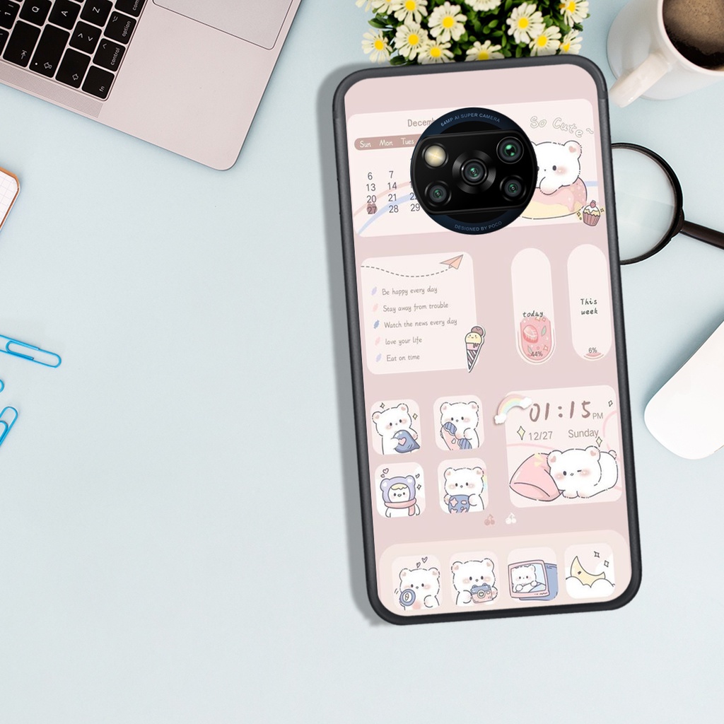 Ốp Lưng Xiaomi  Poco X3 - Poco X3 Pro, In Hình Sinh Động, Dễ Thương, Màu Sắc Cá Tính..