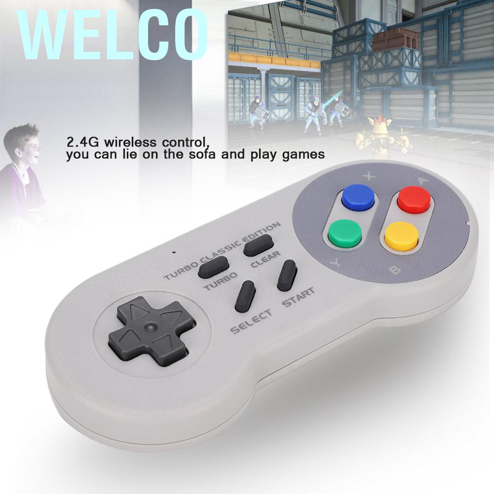 Tay Cầm Chơi Game Không Dây 2.4g Cho Nes / Wii / Snes Classic