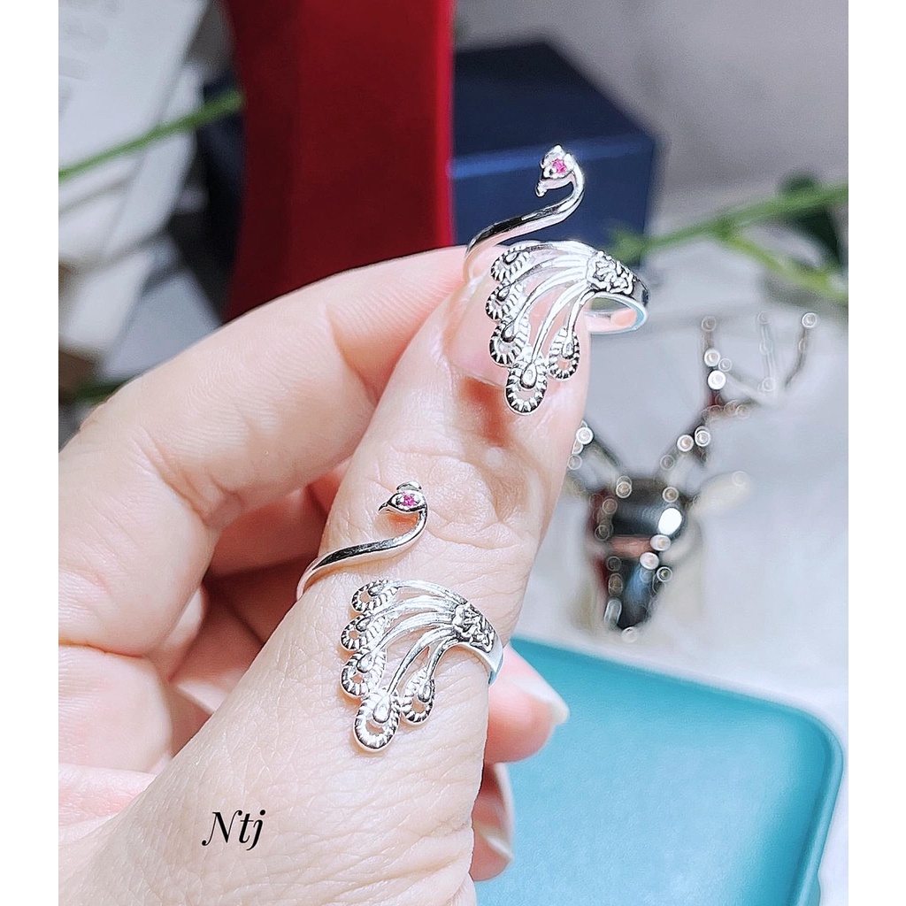 NHẪN CON CÔNG BẠC TA