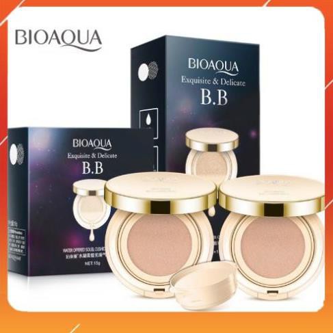 (Special)  Phấn nước BB Exquisite & Delicate, phấn nước Bioaqua phiên bản đặc biệt BBB038