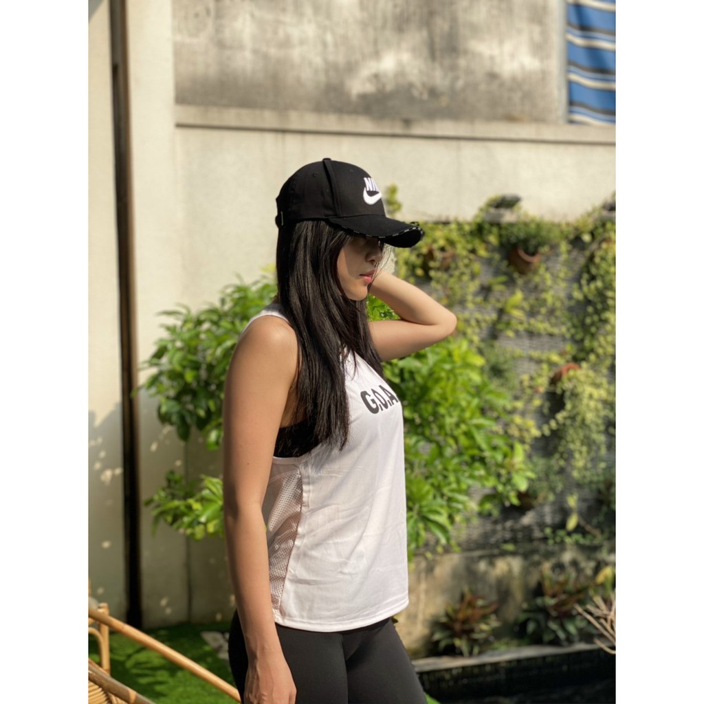 Áo tập gym tank lưới