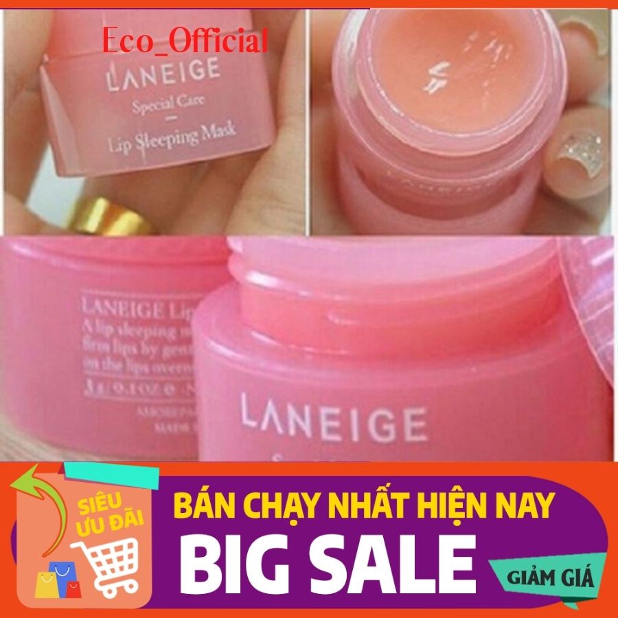 { Hot Sale !!! }Mặt nạ ngủ môi Laneige Lip Sleeping Mask Berry 3g